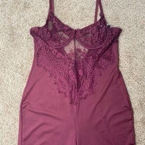 Half Lace romper 💕